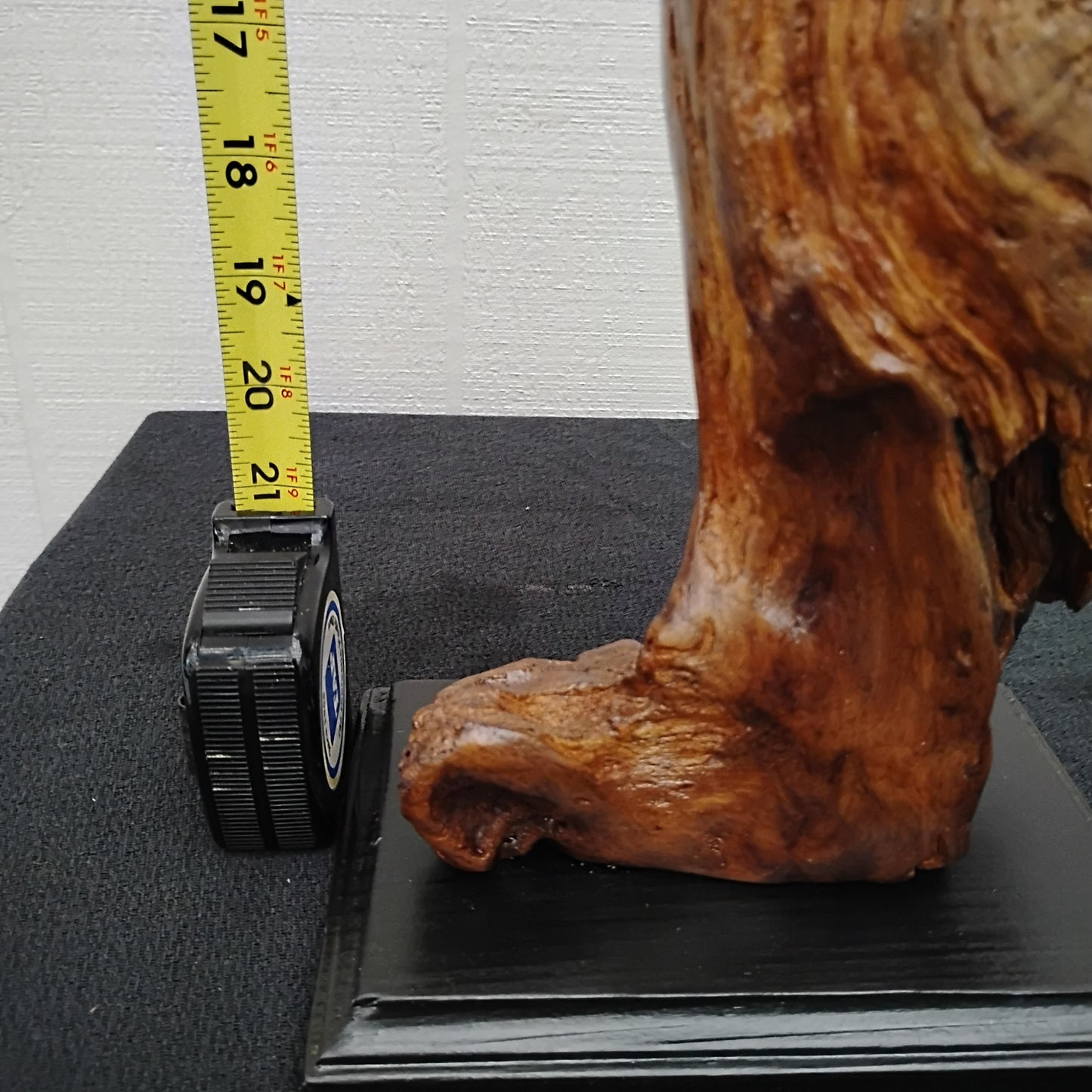 Natural Rustic Driftwood Art Fireplace Mantel Decor Sculpture