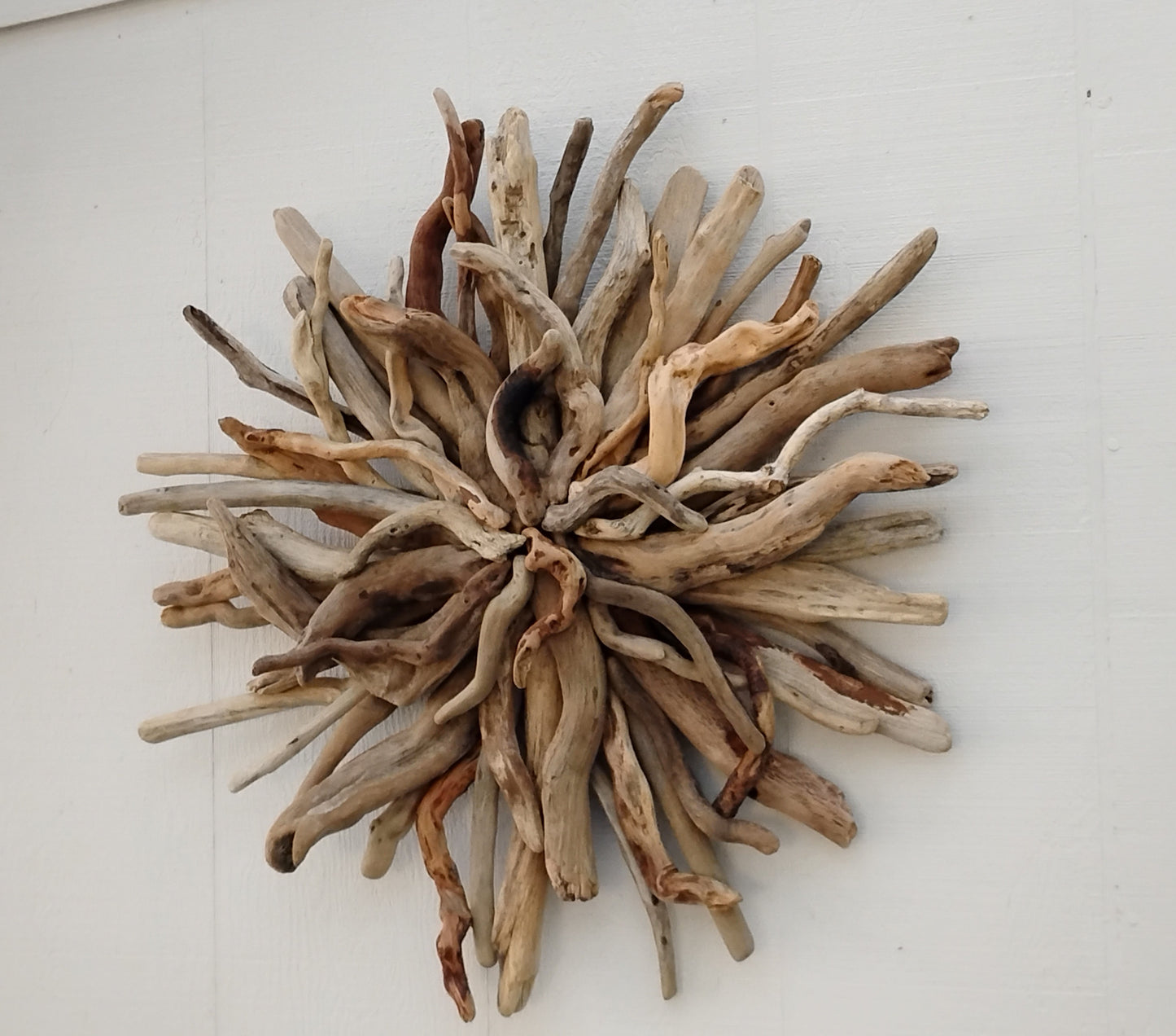Driftwood Art Starburst Wall Hanging