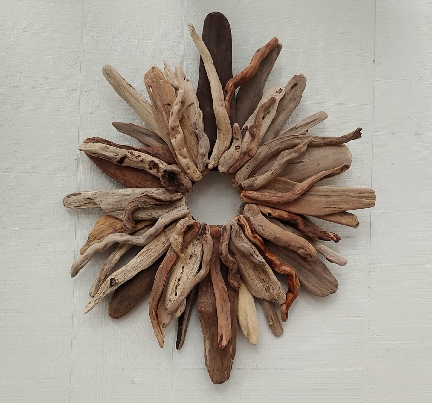 Large Driftwood Sunburst Wreath