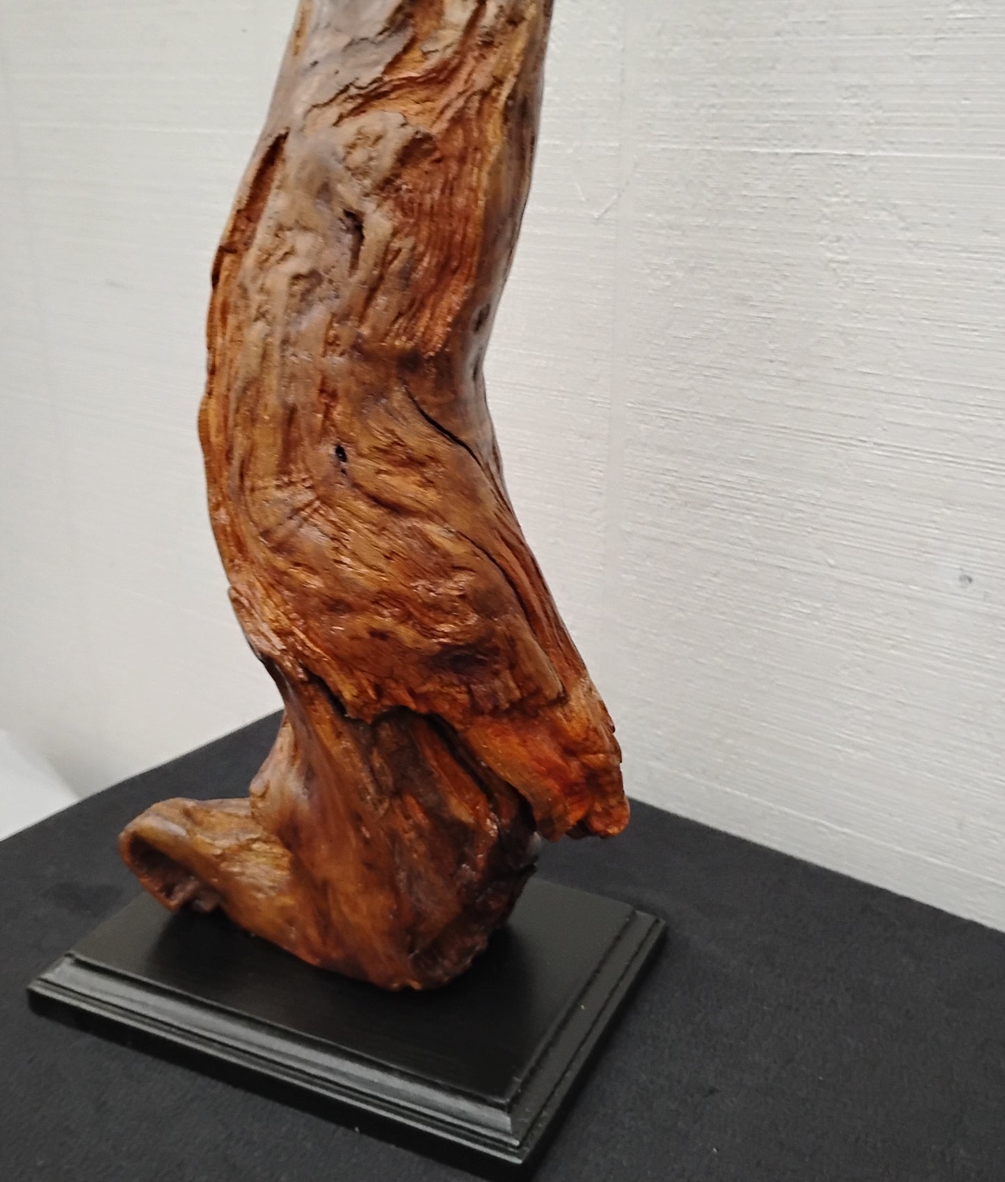 Natural Rustic Driftwood Art Fireplace Mantel Decor Sculpture