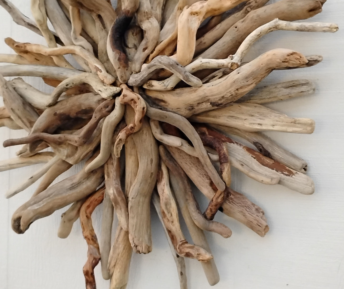Driftwood Art Starburst Wall Hanging