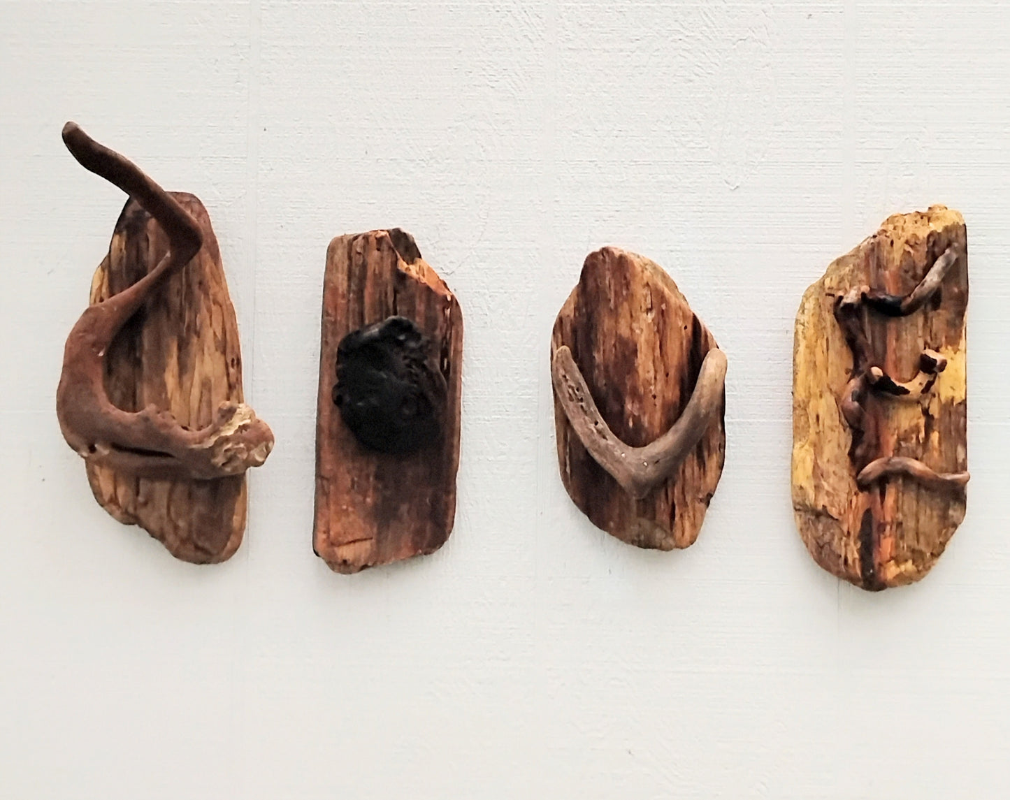 Driftwood Art Love Wall Sign Rustic ( 4 Pieces)