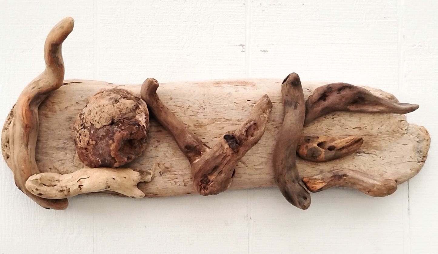 LOVE Sign Handmade Natural Wood Driftwood Wall Art