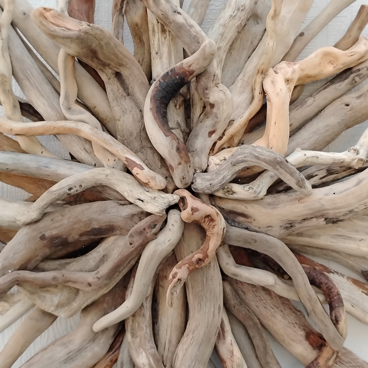 Driftwood Art Starburst Wall Hanging