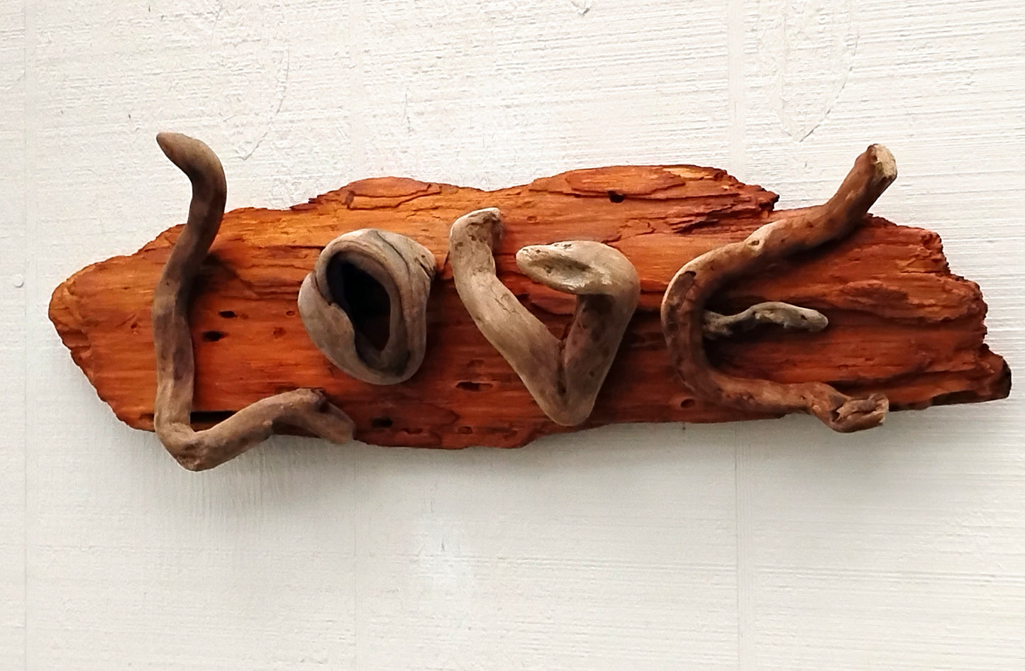 Love Sign Driftwood Art Wall Hanging