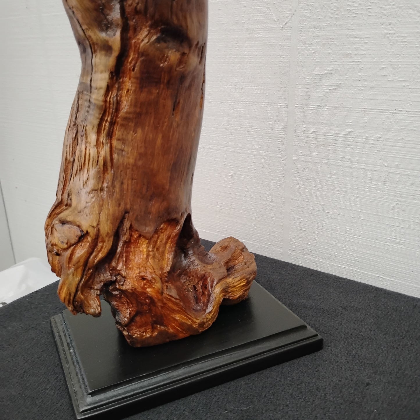 Natural Rustic Driftwood Art Fireplace Mantel Decor Sculpture