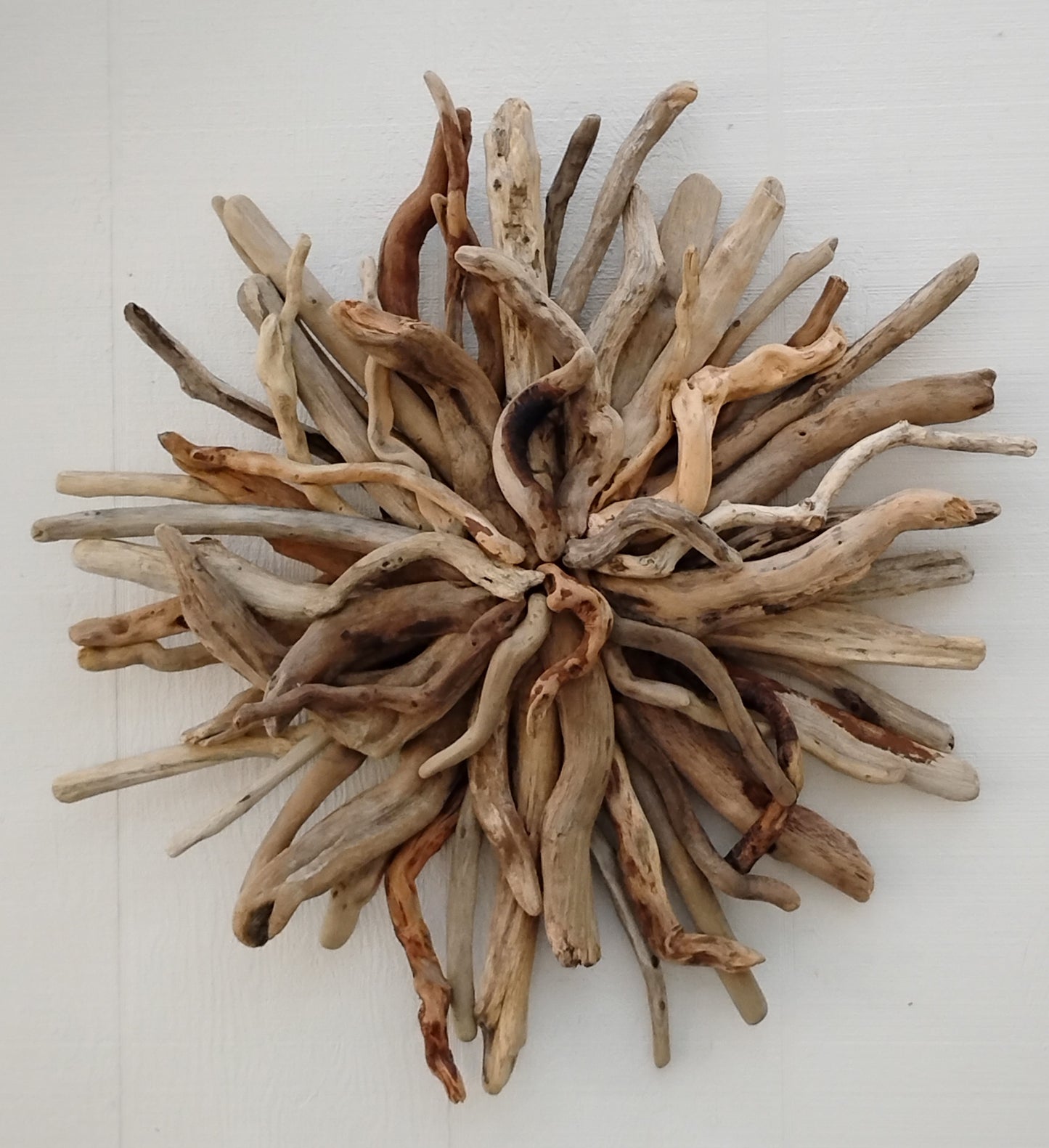 Driftwood Art Starburst Wall Hanging