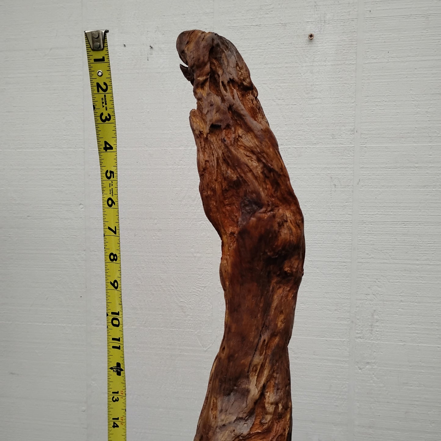 Natural Rustic Driftwood Art Fireplace Mantel Decor Sculpture