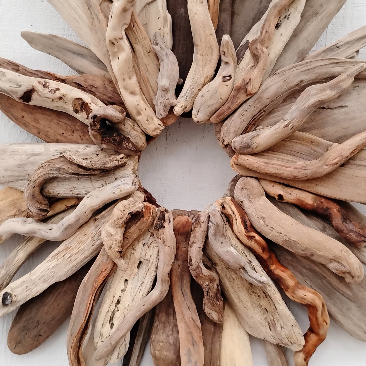 Large Driftwood Sunburst Wreath