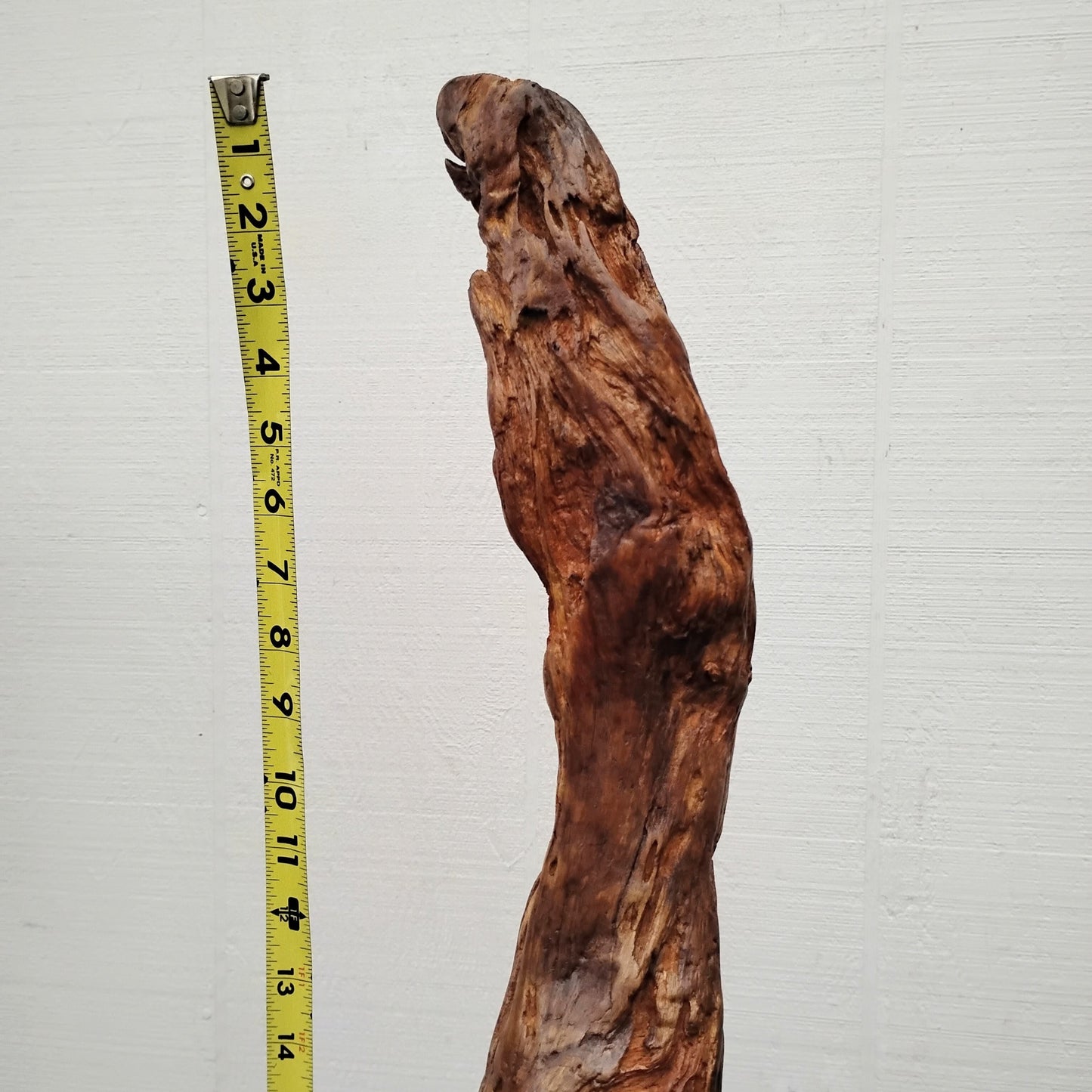 Natural Rustic Driftwood Art Fireplace Mantel Decor Sculpture