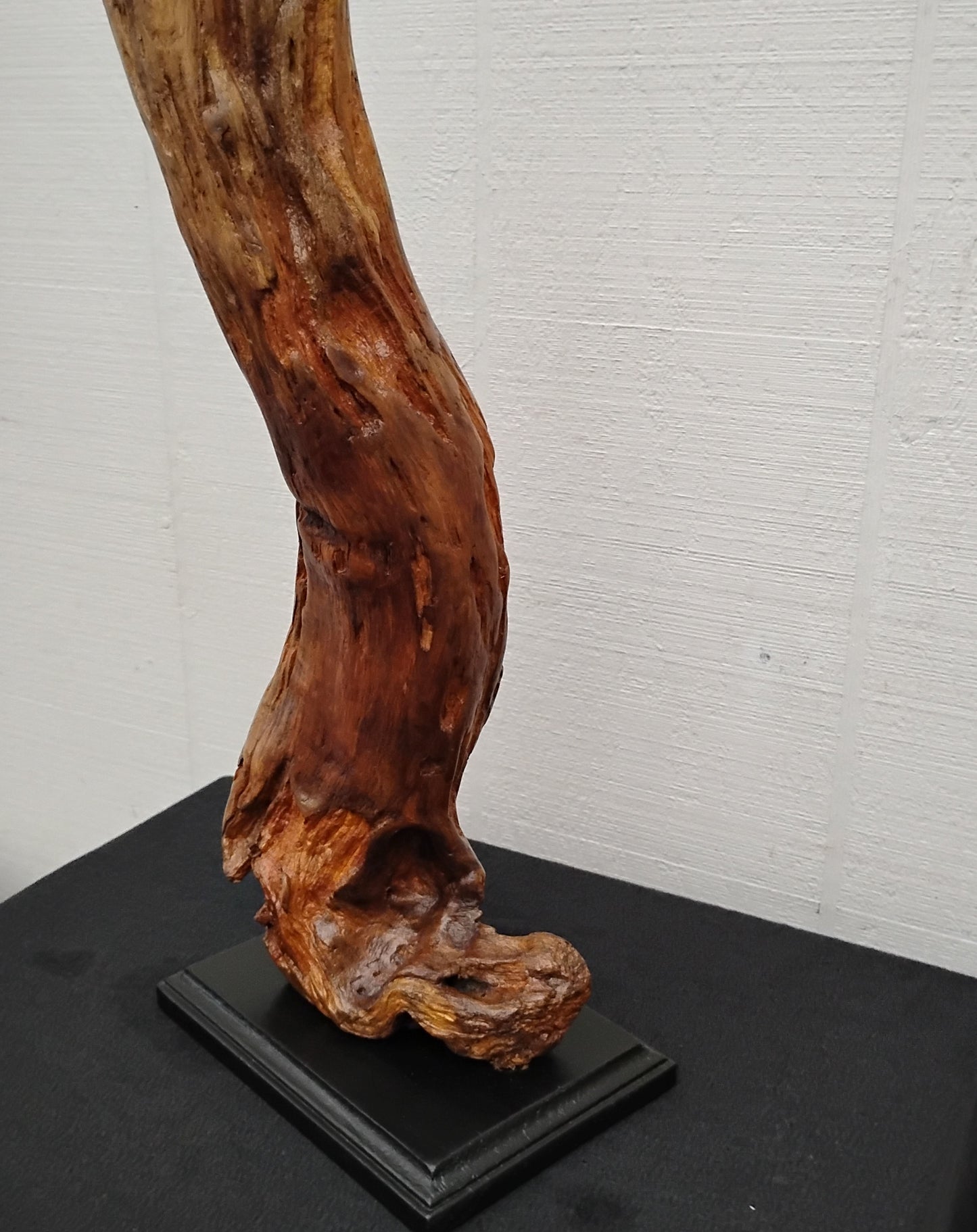 Natural Rustic Driftwood Art Fireplace Mantel Decor Sculpture