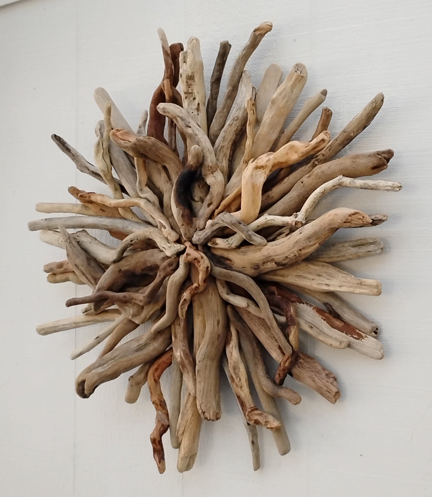 Driftwood Art Starburst Wall Hanging
