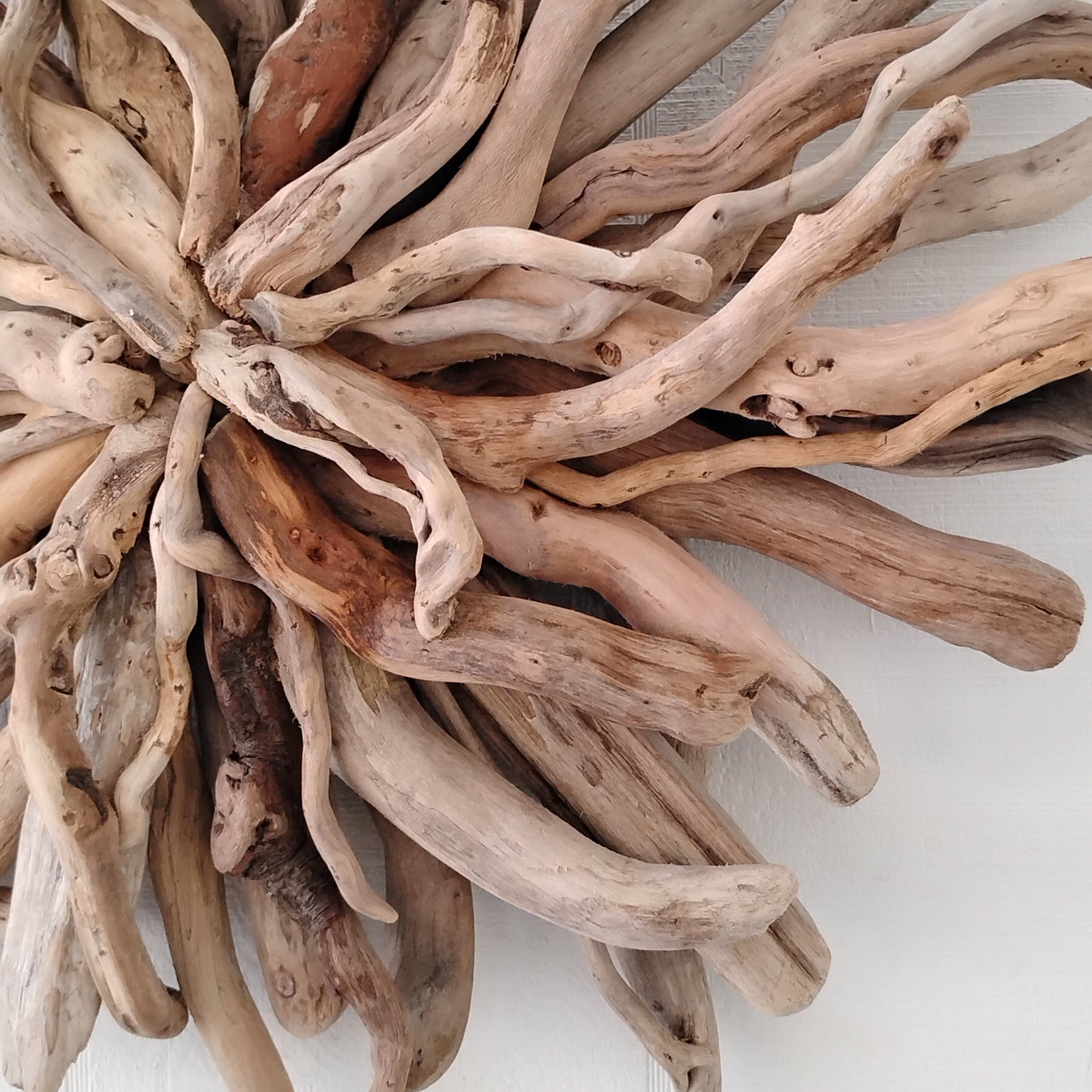 Driftwood Wall Art Sunburst