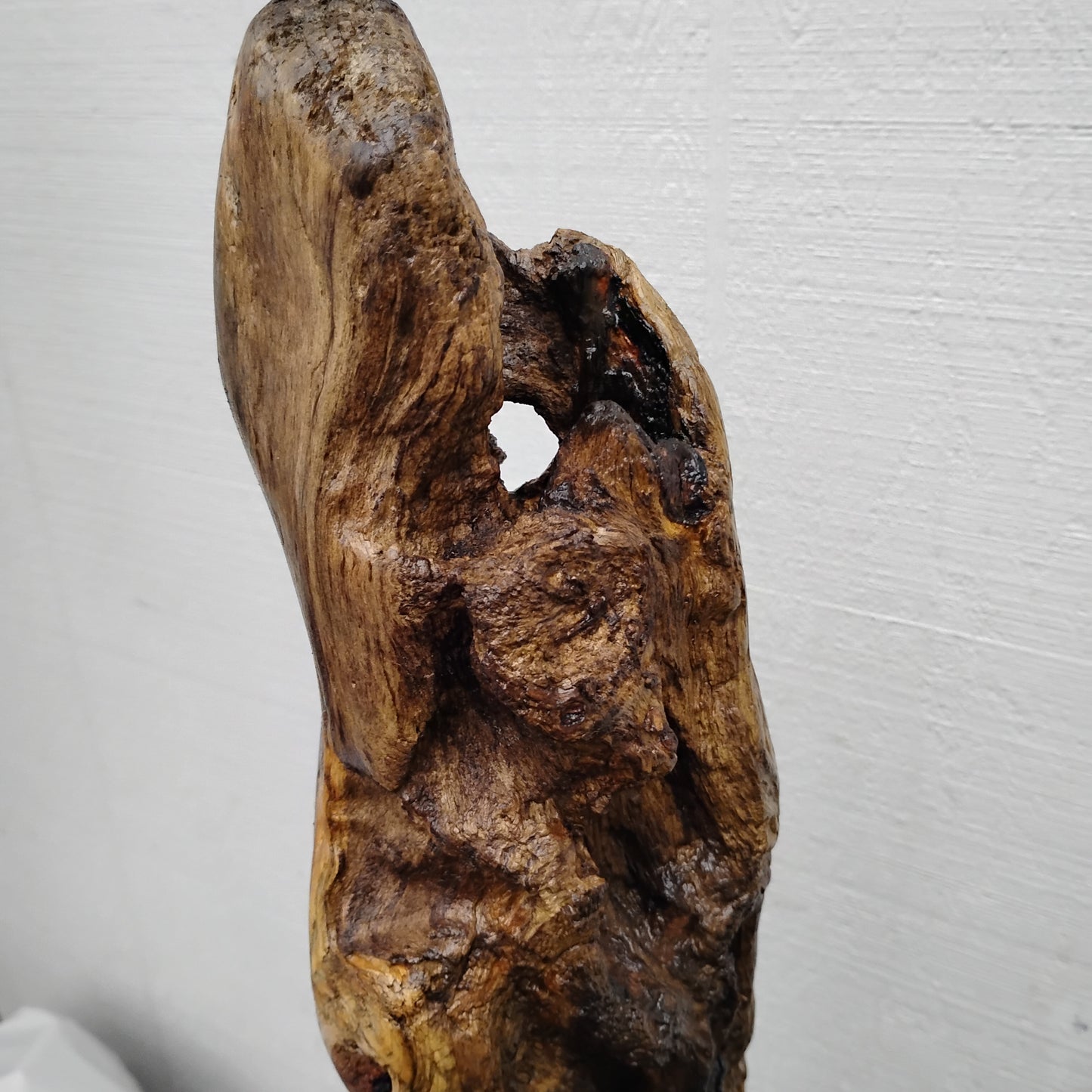 Driftwood Art Mantel Sculpture