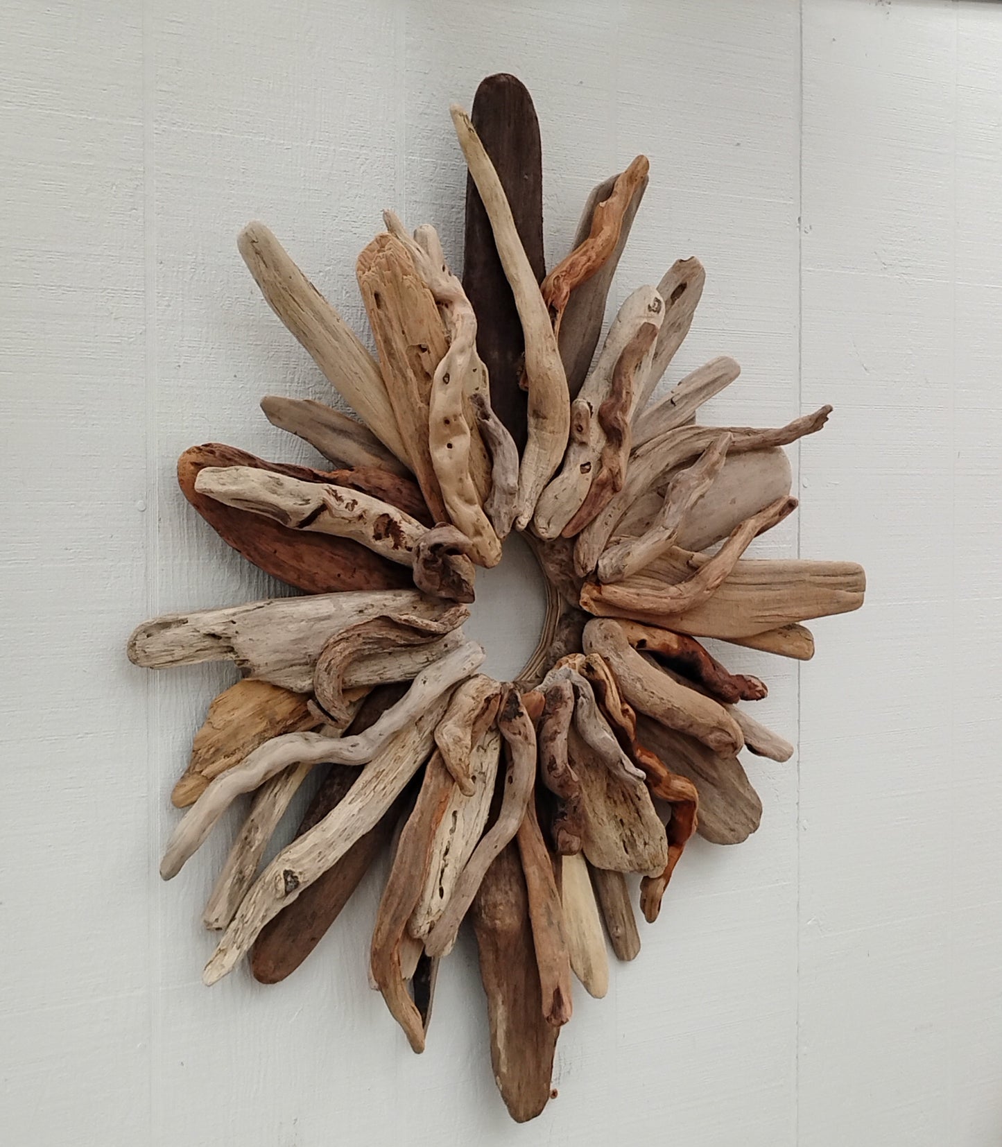 Large Driftwood Sunburst Wreath