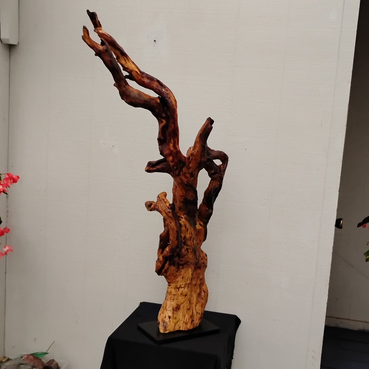 Large Driftwood Art Floor Sculpture Handcrafted in Oregon