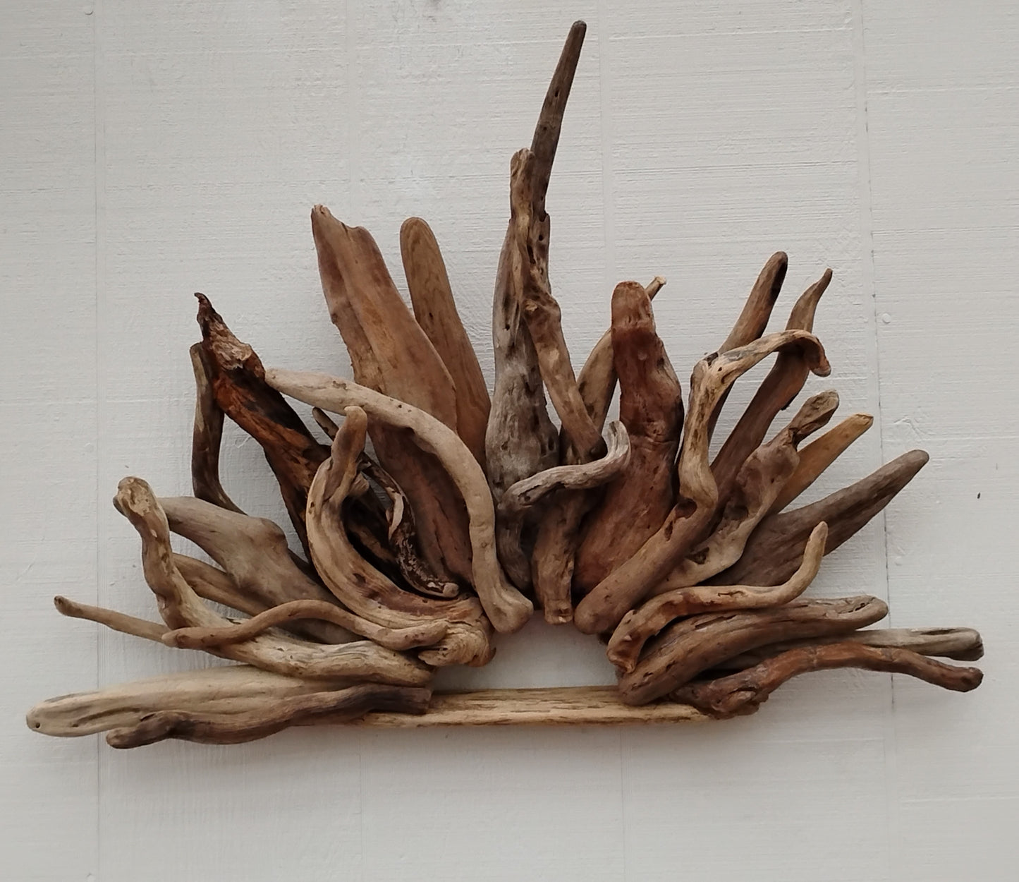 Large Driftwood Wall Sculpture Rustic Room Decor