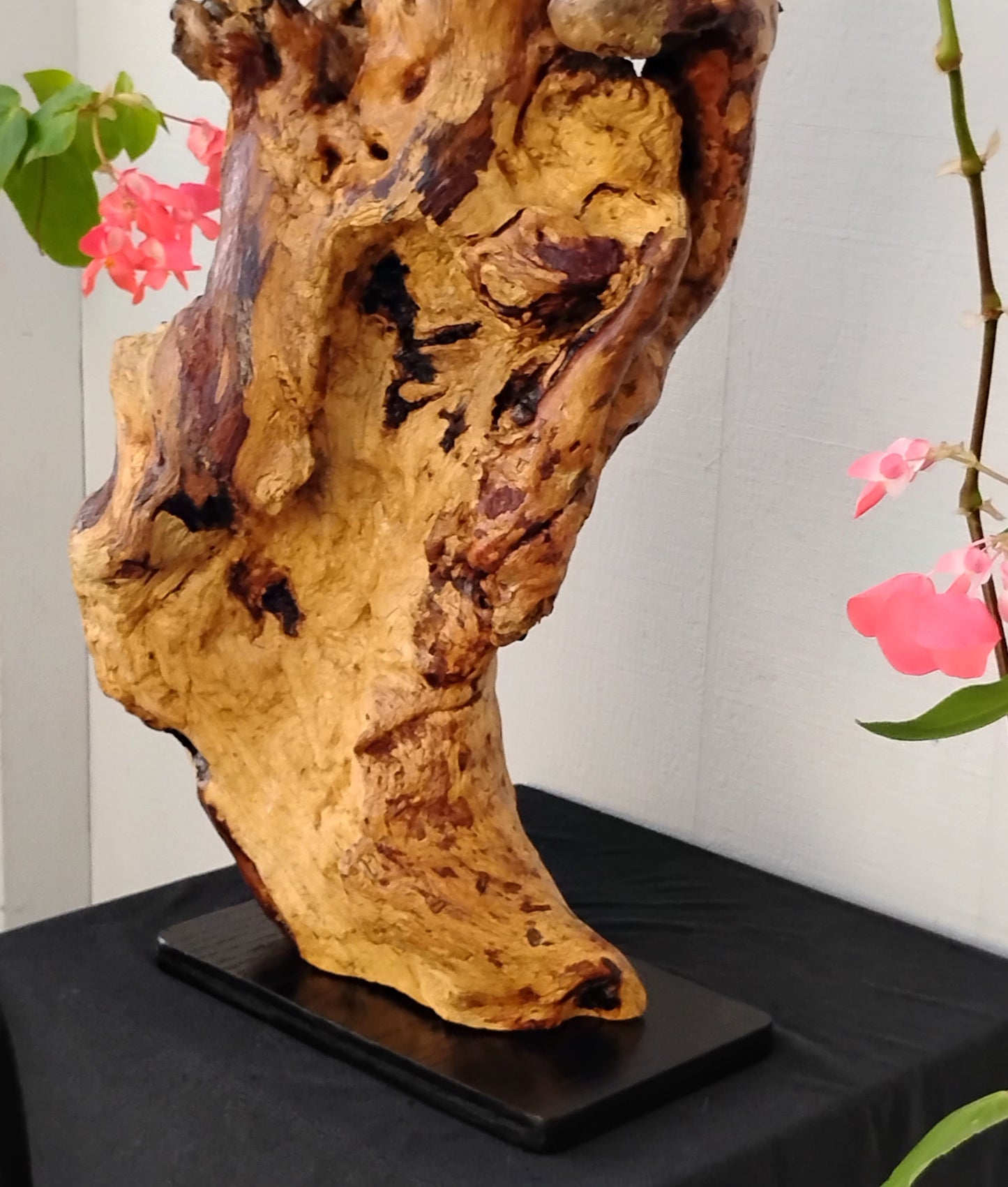 Large Driftwood Art Floor Sculpture Handcrafted in Oregon