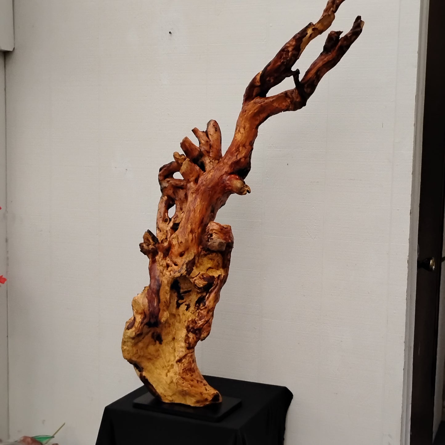 Large Driftwood Art Floor Sculpture Handcrafted in Oregon