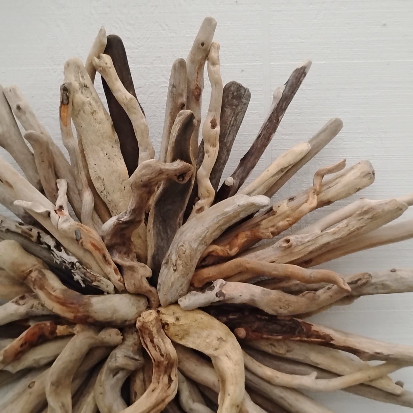 Driftwood Starburst Round Driftwood Wall Hanging