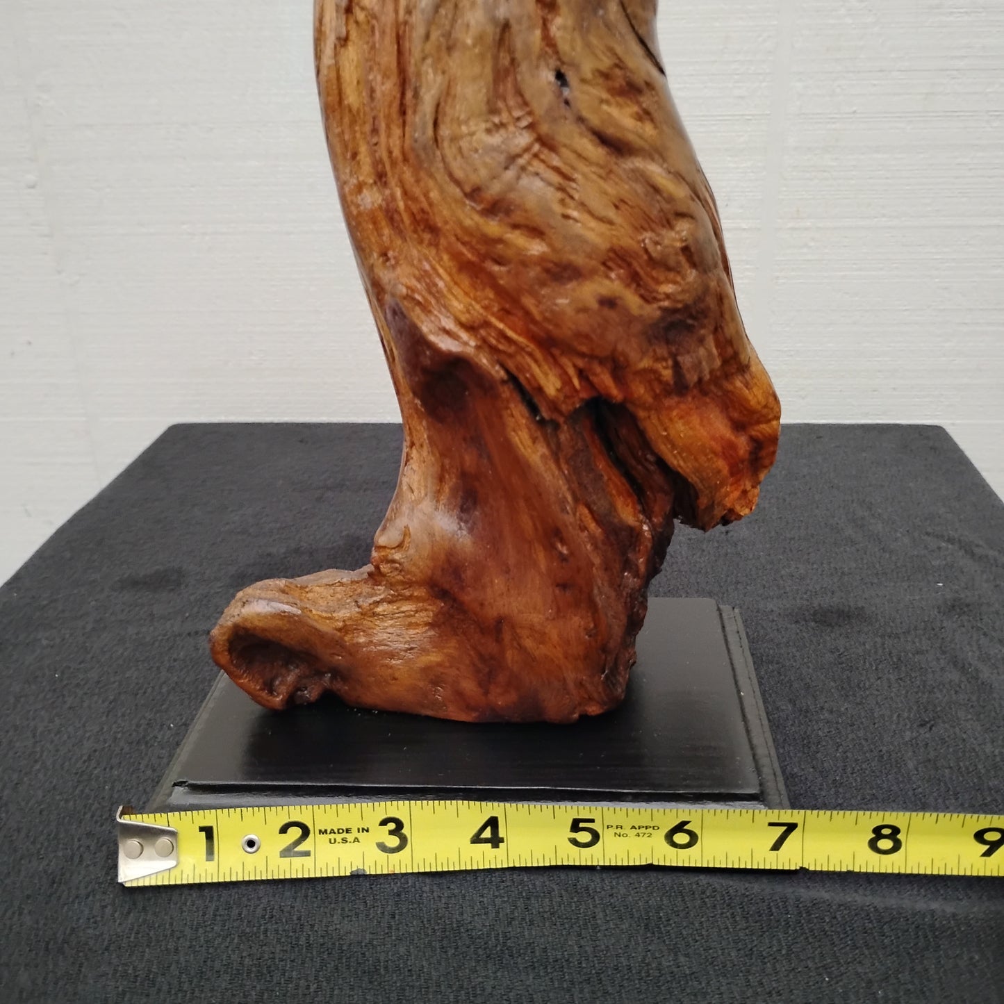 Natural Rustic Driftwood Art Fireplace Mantel Decor Sculpture