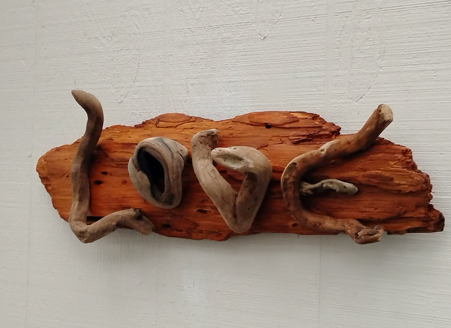 Love Sign Driftwood Art Wall Hanging