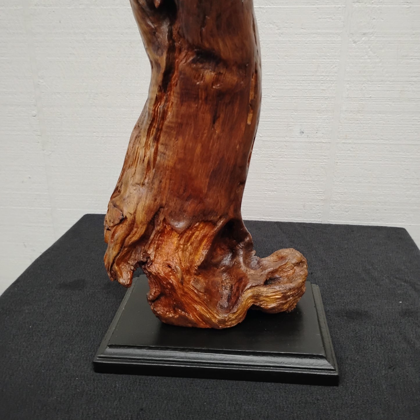 Natural Rustic Driftwood Art Fireplace Mantel Decor Sculpture