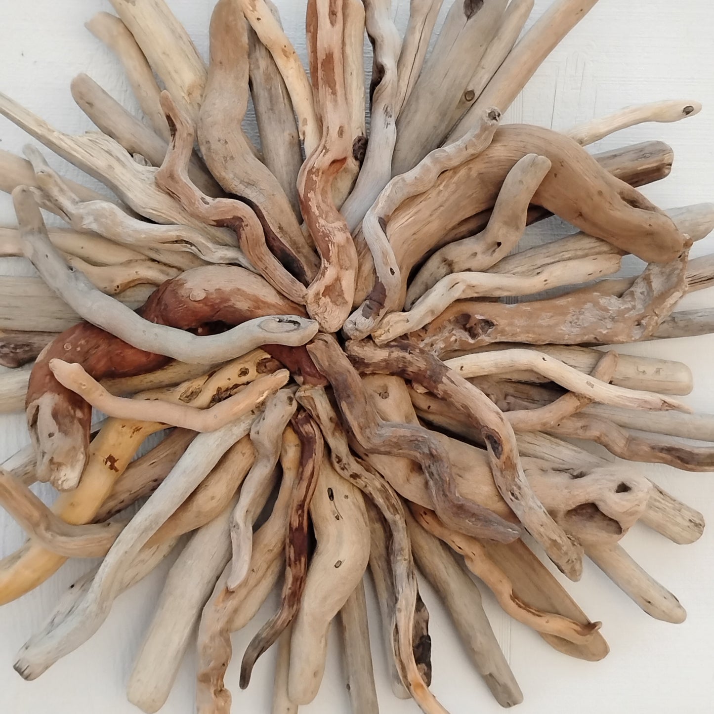 Driftwood Art Starburst Wall Hanging