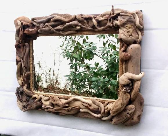 Driftwood Rectangle Wall Mirror