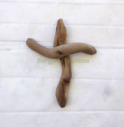 Rustic Driftwood Religious Wall Cross