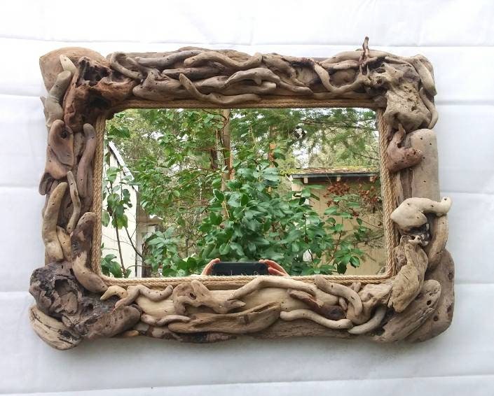 Driftwood Rectangle Wall Mirror