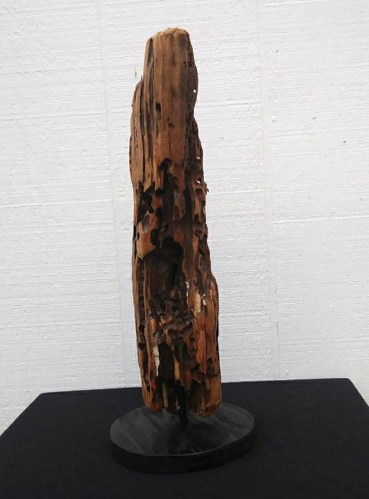 Driftwood Mantel Sculpture