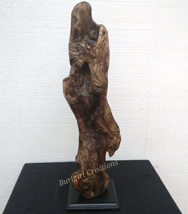 Driftwood Art Mantel Sculpture